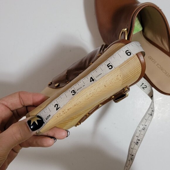 NEW Veronica Beard Alec Clog Womens 8.5 Retro Hippie Cottage Chic 70s Designer - Picture 7 of 9